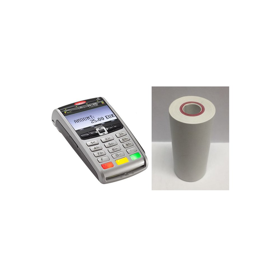 Worldpay iWL250 Thermal Till Rolls / Credit Card Machine Rolls / PDQ Rolls - Box of 20 Rolls - Box of 20 Rolls - BPA Free Paper