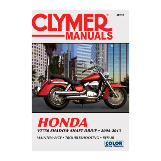 Honda VT750 Shadow Shaft Drive Motorcycle,04-13 Clymer Repair Manual (Paperback) ~