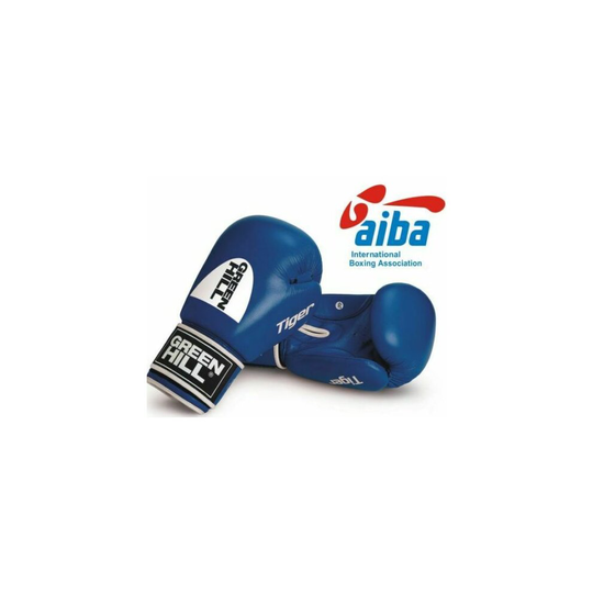 (Blue, 12 oz) Greenhill Boxing Gloves AIBA Approved Competition