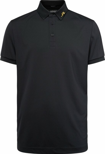 J.Lindeberg KV Regular Fit Golf Polo Black M