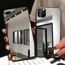 Phone Case For Apple Back Cover iPhone 14 Pro Max 14 Plus 13 12 11 Pro Max Mini X XR XS Mirror Solid Color Acrylic Lightinthebox