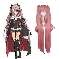 Seraph of the End Vampire Krul Tepes Cosplay Wigs Men's Women's 4030 inch Heat Resistant Fiber Anime Wig Lightinthebox