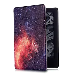 Tablet Case Cover For Amazon Kindle Paperwhite 6.8'' 11th Portable Trifold Stand Flip Animal Cartoon Flower TPU PU Leather Lightinthebox
