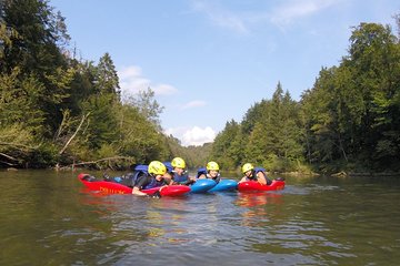 Bellyak on the Sava River in Slovenia