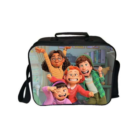 (17) Turning Red Lunch Bags Outdoor Thermal Insulated Lunch Box Bag