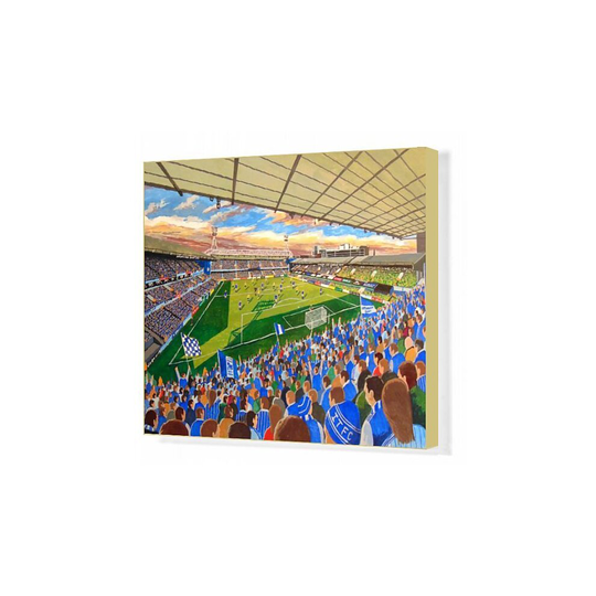 (20"x16" (50x40cm) Canvas Print) Portman Road Stadium Fine Art - Ipswich Town Football Club (Canvas Print)