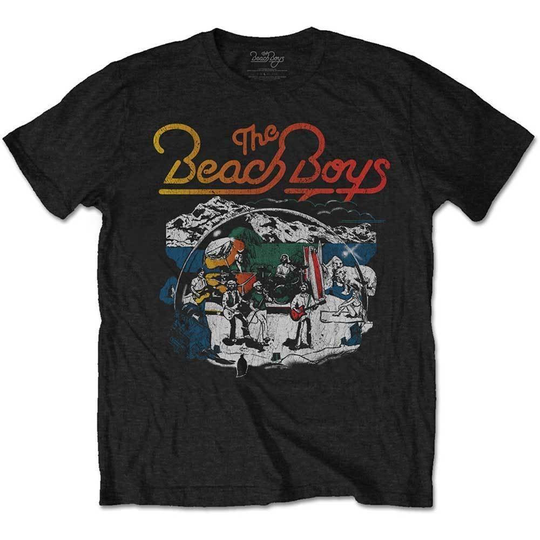 The Beach Boys T-Shirt Live Drawing M Black