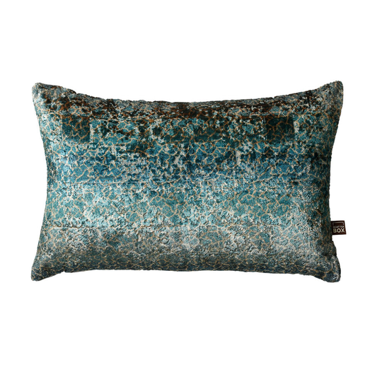 (Teal) Scatter Box Neroli Velvet Feather Filled Cushion, Teal