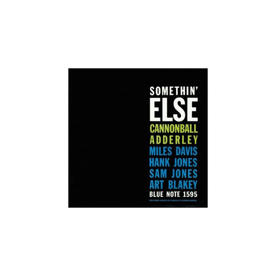 Julian Cannonball Adderley - Somethin else (rudy Van Gelder Remaster) [CD]