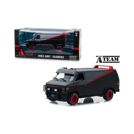 Greenlight 1983 GMC Vandura Van The A-Team" (1983-1987) TV Series 1/24 Diecast Model Car by Greenlight"