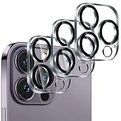 3-Pack Phone Screen Protector Camera Lens Protector for iPhone 14 Ultra 13 Pro Max 12 Mini 11 Clear Anti-scratch 9H Hardness Tempered Glass Lightinthebox