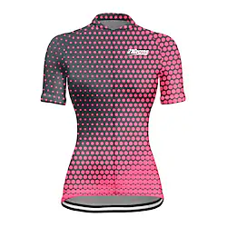 21Grams Women's Cycling Jersey Short Sleeve Bike Jersey Top with 3 Rear Pockets Mountain Bike MTB Road Bike Cycling Breathable Quick Dry Moisture Wicking Reflective Strips Green Yellow Rosy Pink Lightinthebox