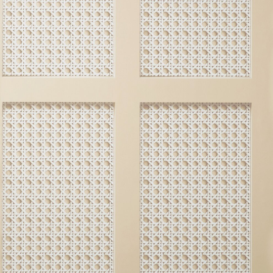 Fine Decor Cane Panel Natural Wallpaper FD43000
