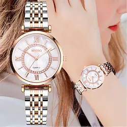 Luxury Crystal Women Bracelet Quartz Watch Fashion Diamond Stylish Vintage Creative Rhinestone Stainless Steel Female Wristwatch Lightinthebox