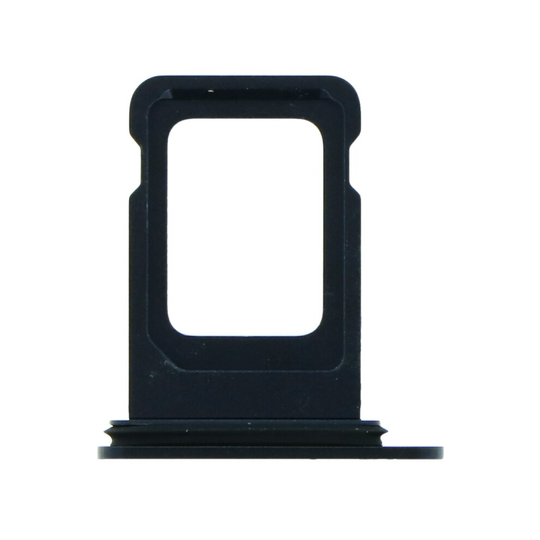 For iPhone 12 - SIM Card Tray - Dual Version - Black