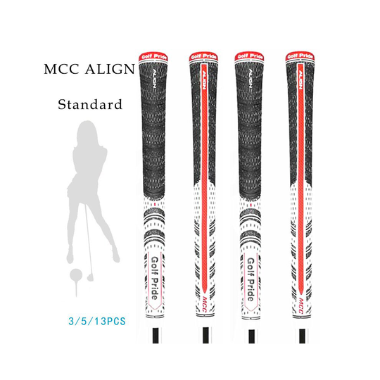 (13 PCS) Golf Pride MCC Plus 4 ALIGN Grips Standard