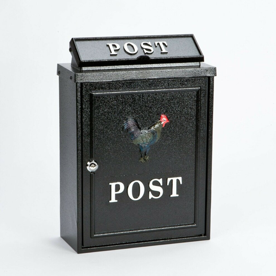 (Cockerel) Vintage Decor Post Box Animal Design