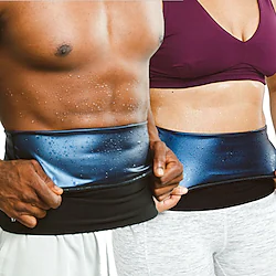 Abdominal Toning Belt Adjustable Waist Belt Sports Spandex Polyester Yoga Gym Workout Exercise Fitness Portable Stretchy Durable Weight Loss Fat Burner Tummy Fat Burner For Men Women Lightinthebox