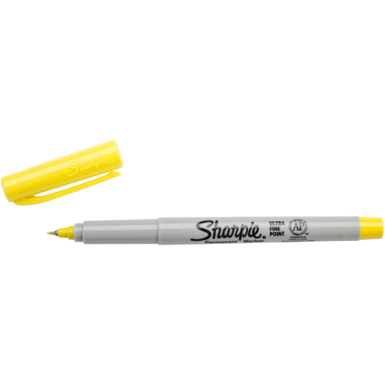 Sharpie Ultra Fine Point Permanent Marker Open Stock-Yellow