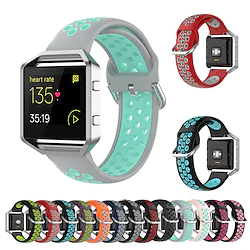 Smart Watch Band for Fitbit Blaze Silicone Smartwatch Strap Soft Breathable Quick Release Sport Band Classic Buckle Replacement Wristband Lightinthebox