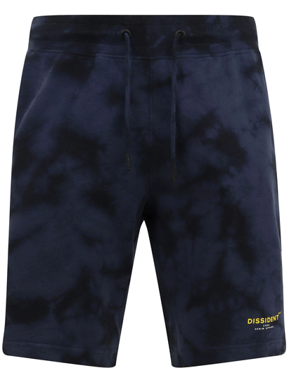 Jogger Shorts Beloff Tie Dye Cotton Fleece Jogger Shorts In Blue - Dissident / S - Tokyo Laundry