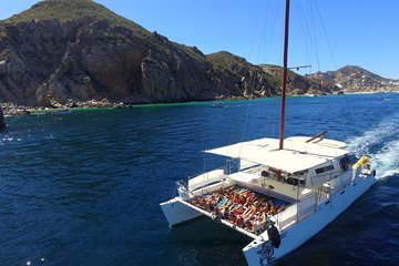 Private Catamaran La Tortuga Snorkeling and Sunset Cruise in Los Cabos