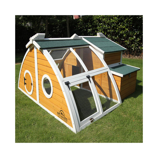 Pets Imperial Green Ritz Chicken Coop Hen House Poultry Nest Box Ark Rabbit Hutch Run