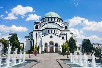Belgrade Private Arrival Airport Transfer with City Tour with Mercedes lux cars