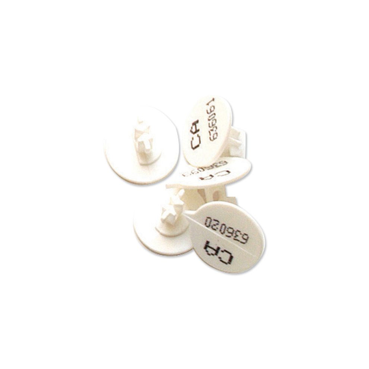 Versapak Numbered Button Seal Boxed 500