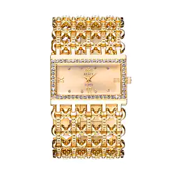 Quartz Watch for Women Analog Quartz Luxury Casual Hollow Engraving Alloy Lightinthebox