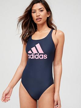 Adidas Sh3.Ro Badge Of Sport Swimsuit - Navy