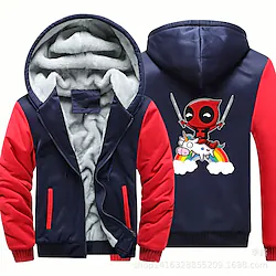 Inspired by rainbow Hoodie Anime Outerwear Anime Graphic Outerwear For Men's Women's Unisex Adults' Hot Stamping 100% Polyester Casual Daily Lightinthebox