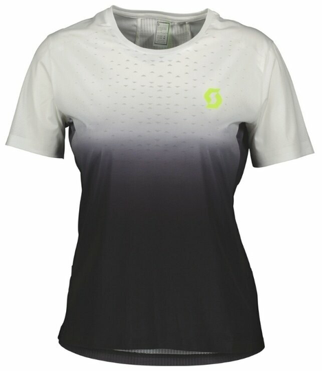 Scott RC Run SS Womens Shirt White/Yellow M