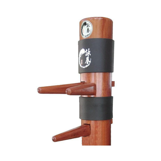 (Type) Kung Fu Traditional Martial Arts Wooden Dummy Head Protect Pad