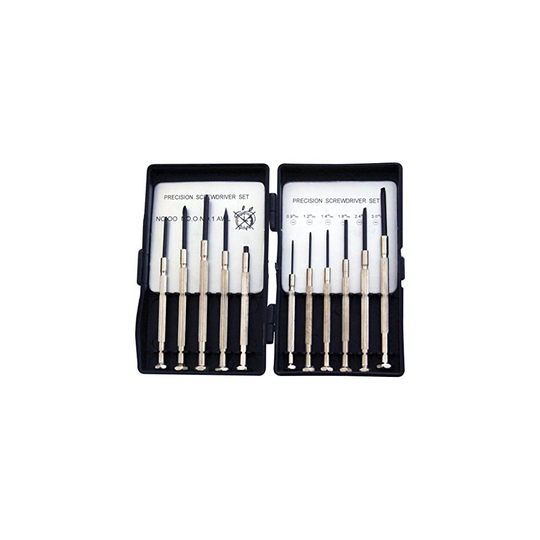 11pc Precision Screwdriver Set - precision screwdriver set 11pc repair watch glasses piece jewellers toys watches amtech