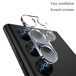 Privacy Tempered Glass Compatible with Galaxy S22 Ultra 5G Screen Protector with 1PCS Tempered Glass Camera Lens Protector 2PCS Anti-peep Tempered Glass Film 9H Hardness Scratch Resistant Lightinthebox