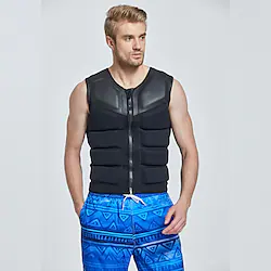 SBART Life Jacket Wearable Lightweight Swimming Nylon Neoprene EPE Foam Swimming Water Sports Sailing Life Jacket for Kids Lightinthebox