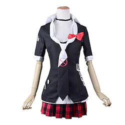 Inspired by Dangan Ronpa Junko Enoshima / Schoolgirls Video Game Cosplay Costumes Cosplay Suits / School Uniforms Lolita Coat Blouse Skirt Costumes / Tie / Tie Lightinthebox