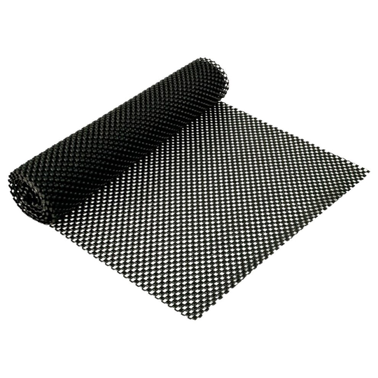 (Black) Anti Non Slip Multi-Purpose Mat Floor Rug Grip Gripper Table Place Tray Durable 30x150cm