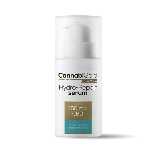 CannabiGold Ultra Care Hydro-Repair Serum Dry & Sensitive Skin Prone To Atopy 30ml 150mg
