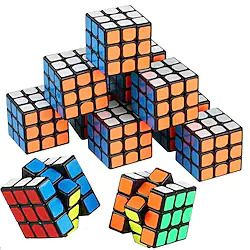 Mini Cube Puzzle Party Toy(18 Pack) Puzzle Game Set for Boy Girl Magic Cube Party Favor School Supplies Classroom Rewards Box Hunt Goody Bag Filler Birthday Gift Lightinthebox