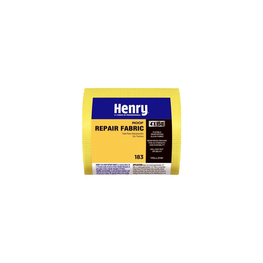 Glass Fabric, Yellow Fiberglass, 4-In. x 150-Ft. Roll -HE183195
