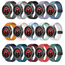 1 pcs Smart Watch Band for Samsung Galaxy Watch 5 40/44MM Watch 5 Pro 45MM Watch 4 Classic 42/46mm Watch 4 40/44mm 20mm Silicone Smartwatch Strap Waterproof Adjustable Breathable Sport Band Lightinthebox