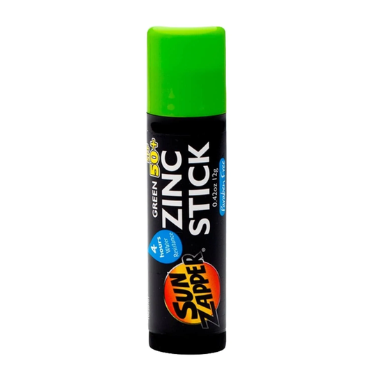 Sun Zapper Coloured SPF 50+ Zinc Stick - Green - 12g