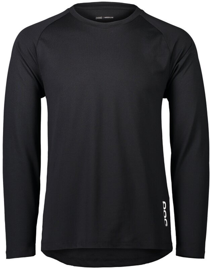POC Essential DH LS Jersey Carbon Black S