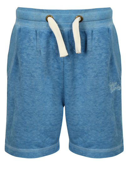 Jogger Shorts Boys K-Garnet Burnout Sweat Shorts in Cornflower Blue - Kids / 5-6 Years - Tokyo Laundry