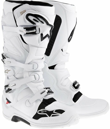 Alpinestars Tech 7 Boots White 45,5 Motorcycle Boots