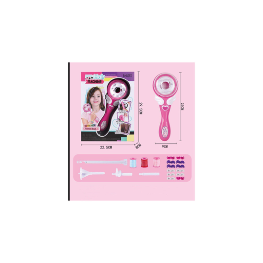 (Large Box) Automatic Hair Braider Styling Tool DIY Kids Electric Braid Machine Girl Gift