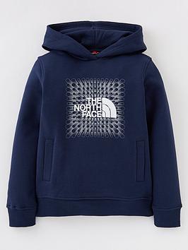 The North Face Teens Box Pullover Hoodie - Navy