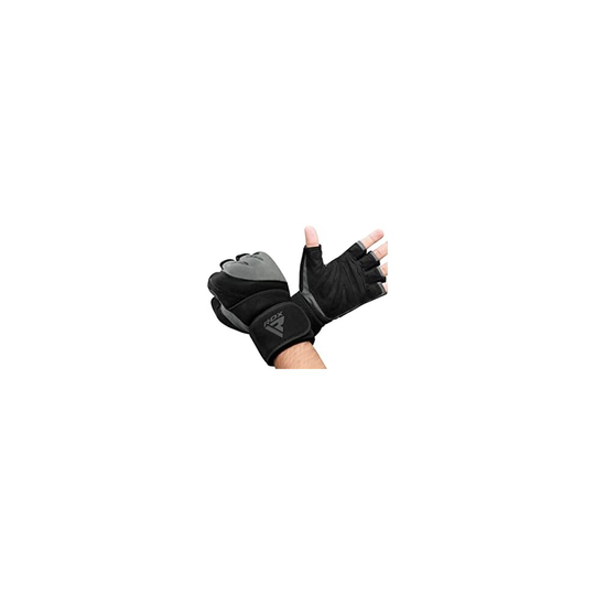 (L) RDX Weight Lifting Gloves for Gym Workout Wrist Support